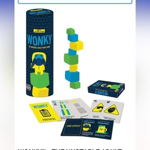 Brand new “Wonky” adult game. Hard to find. Retro game.